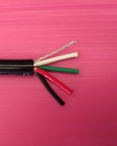 Shielded Cable 4x0.5 sq.mm. Foil